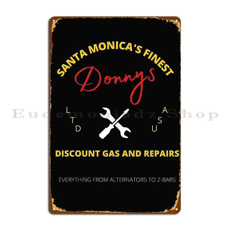 Auto Repair Shop Design - Auto Repairs Shop Metal Sign Poster