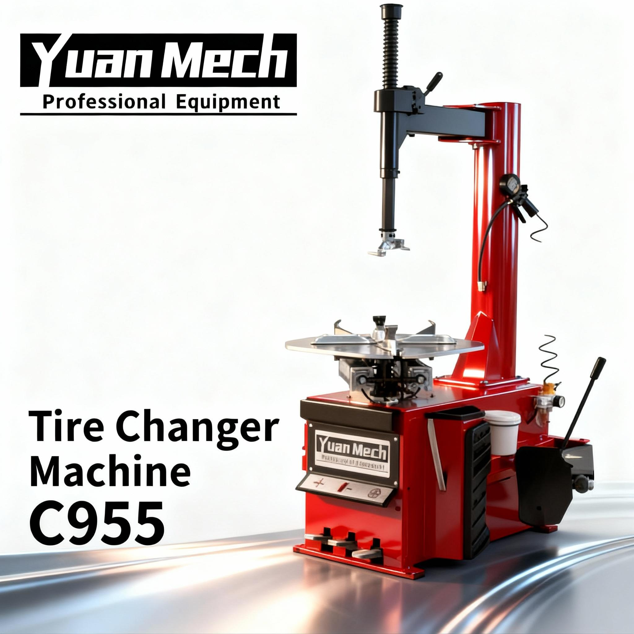 Tire Changer Machine - YuanMech C955 Tire Changer Machine, 10-22