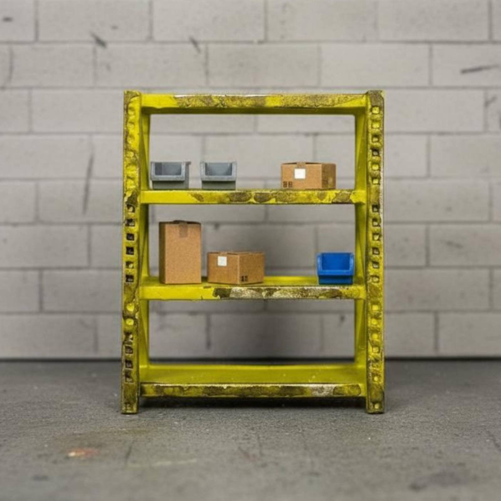Auto Repair Shop Design - 1/64 Garage Shelf Realistic Design Repair