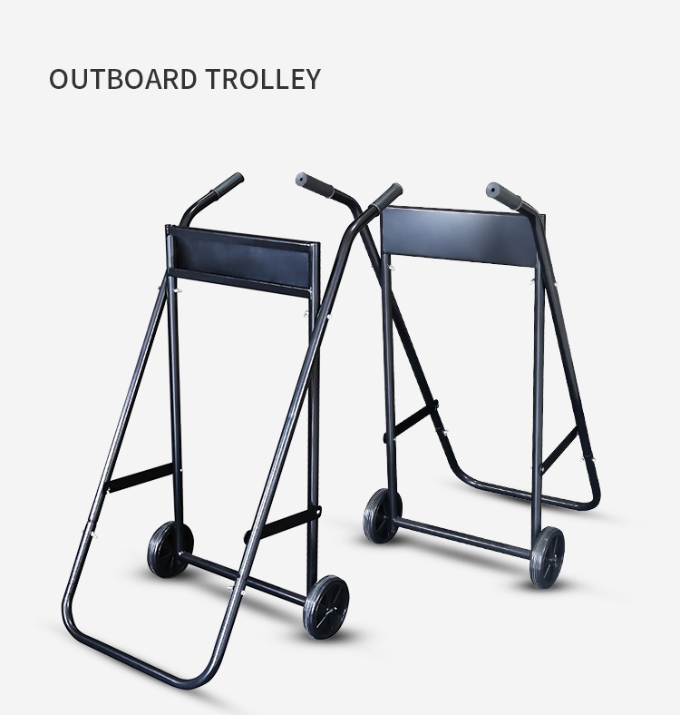 Engine Stand Heavy Duty - Outboard Boat Motor Stand Carrier Cart