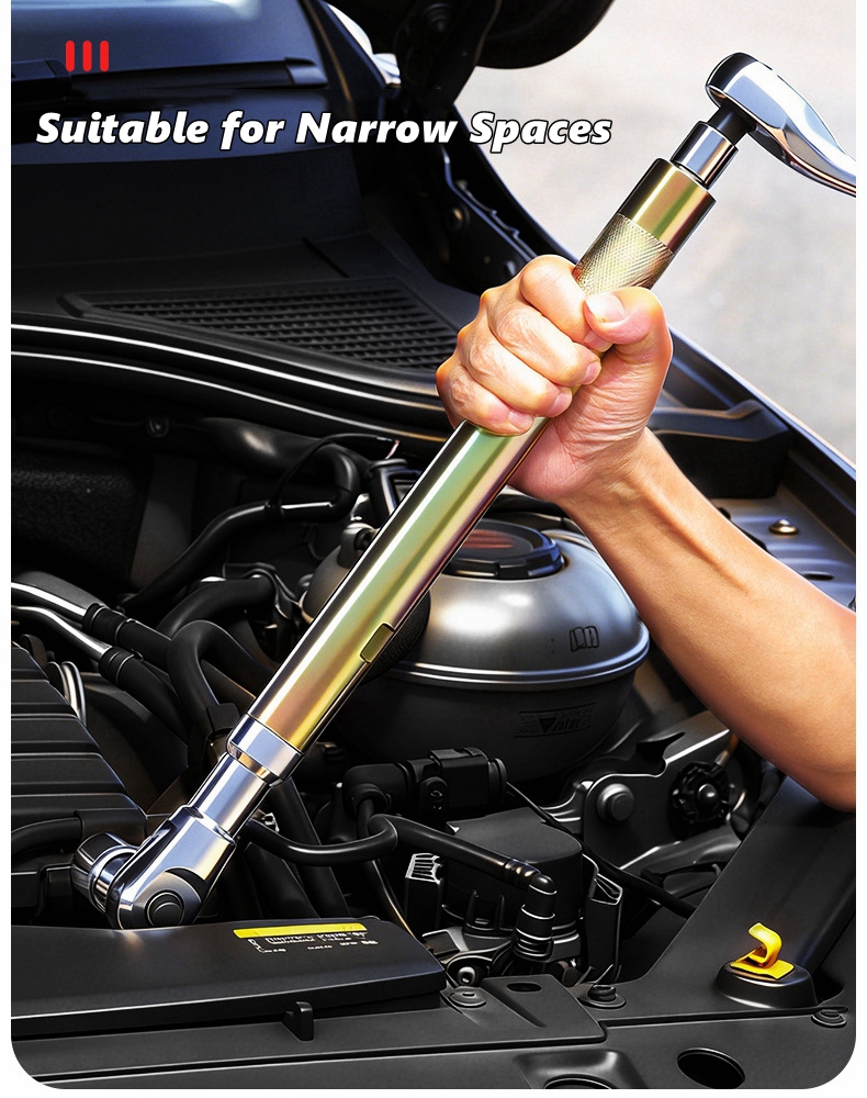 Wheel Alignment Machine - Manual & Automatic Self-Contained Ratchet Extended