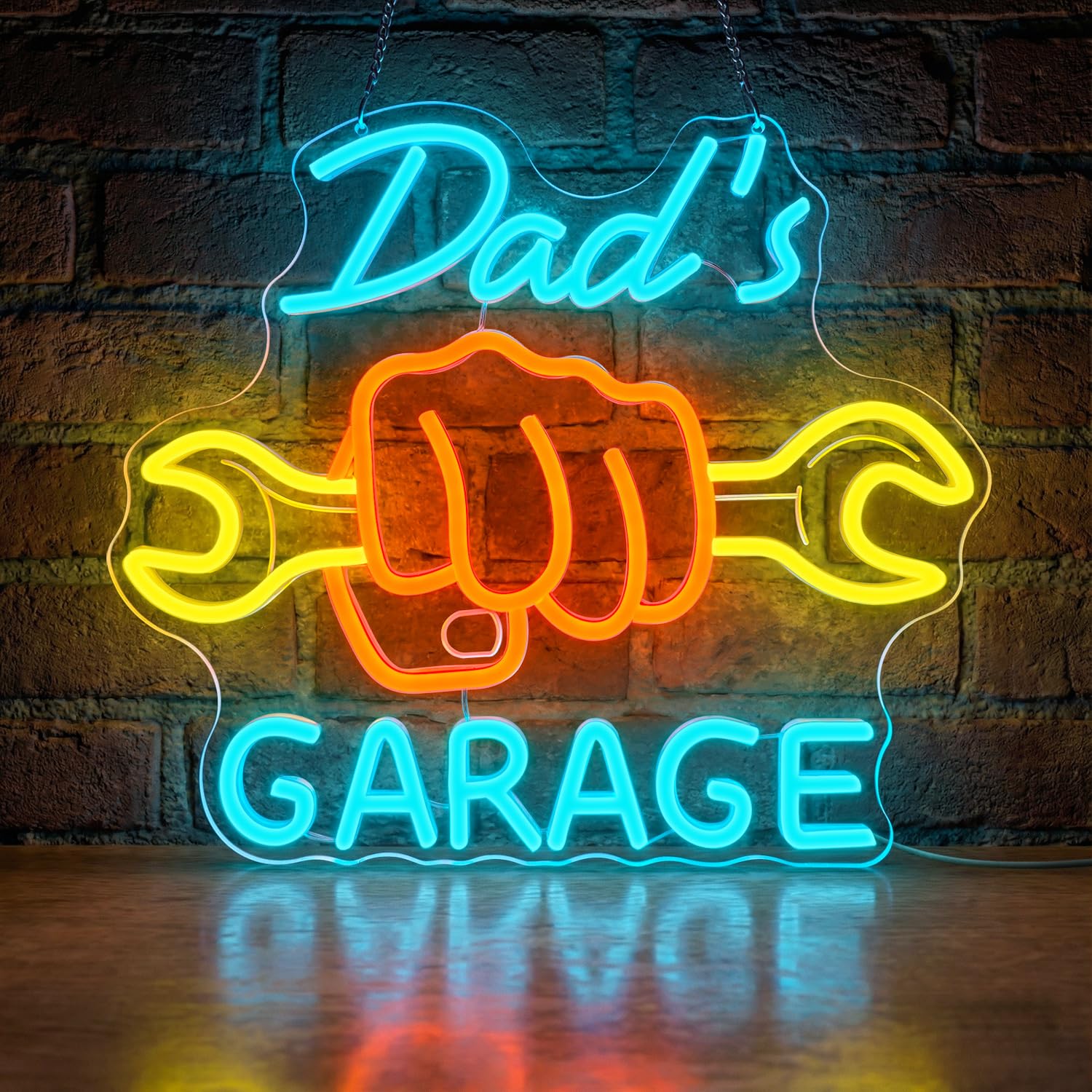Dad’s Garage Neon Sign for Wal - Auto Repair Shop Design recensie en prijs