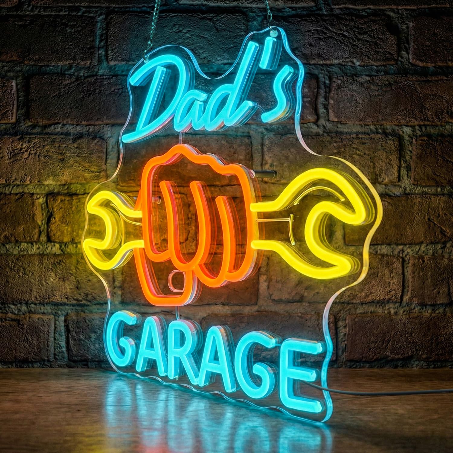 Dad’s Garage Neon Sign for Wal - Auto Repair Shop Design recensie en prijs