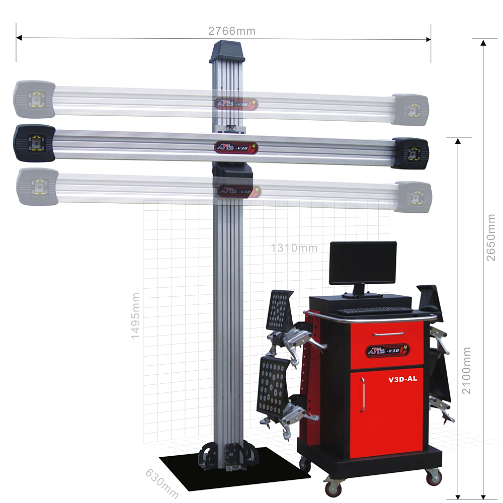 Hot Sale Automatic Accurate 3D - Wheel Alignment Machine recensie en prijs