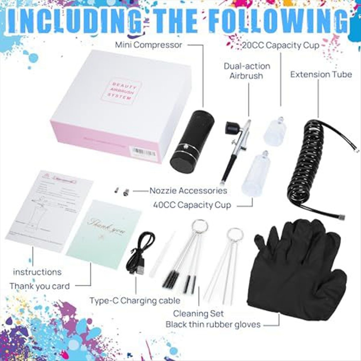 AirBrush Kit with Air Compress - Air Compressor recensie en prijs