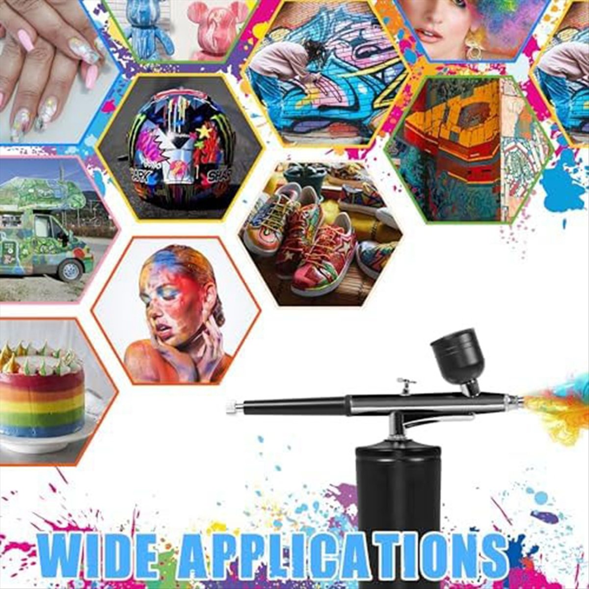 AirBrush Kit with Air Compress - Air Compressor recensie en prijs