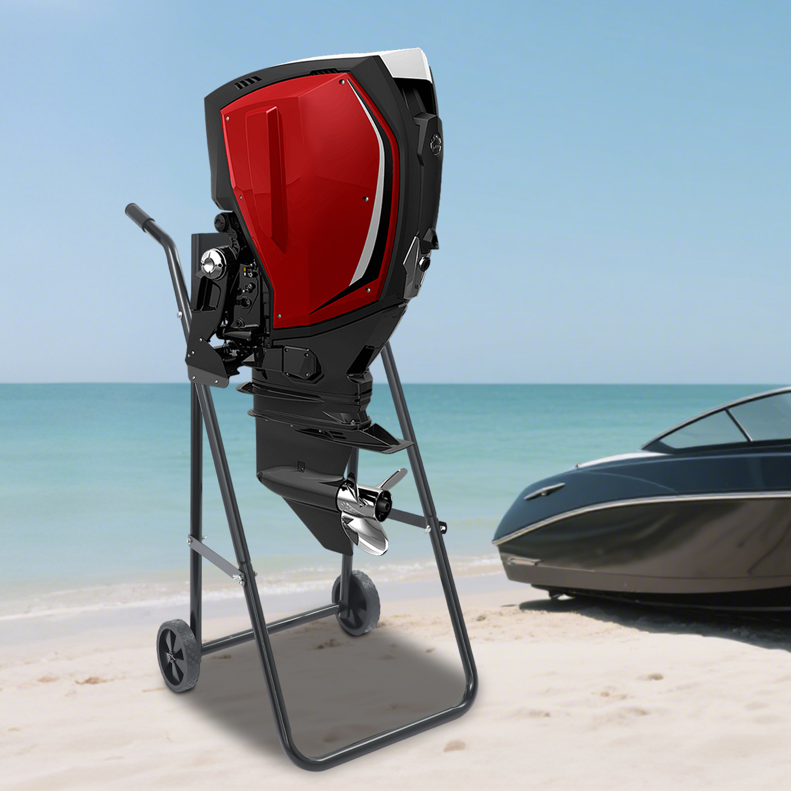 Folding Outboard Boat Motor Ca - Engine Stand Heavy Duty recensie en prijs