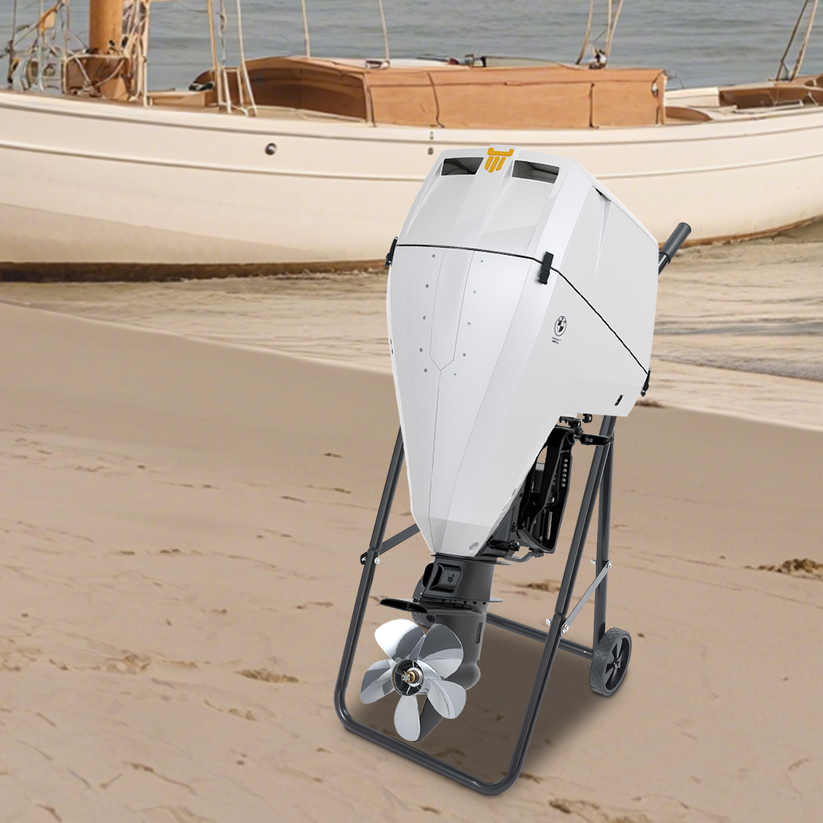 Folding Outboard Boat Motor Ca - Engine Stand Heavy Duty recensie en prijs