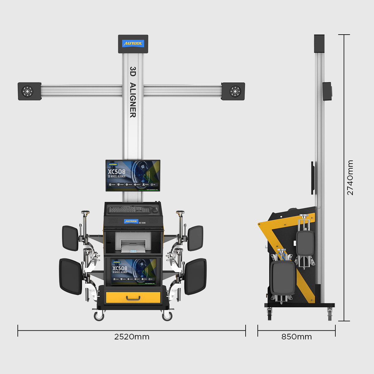XC508 Automated Machine Parts: - Wheel Alignment Machine recensie en prijs