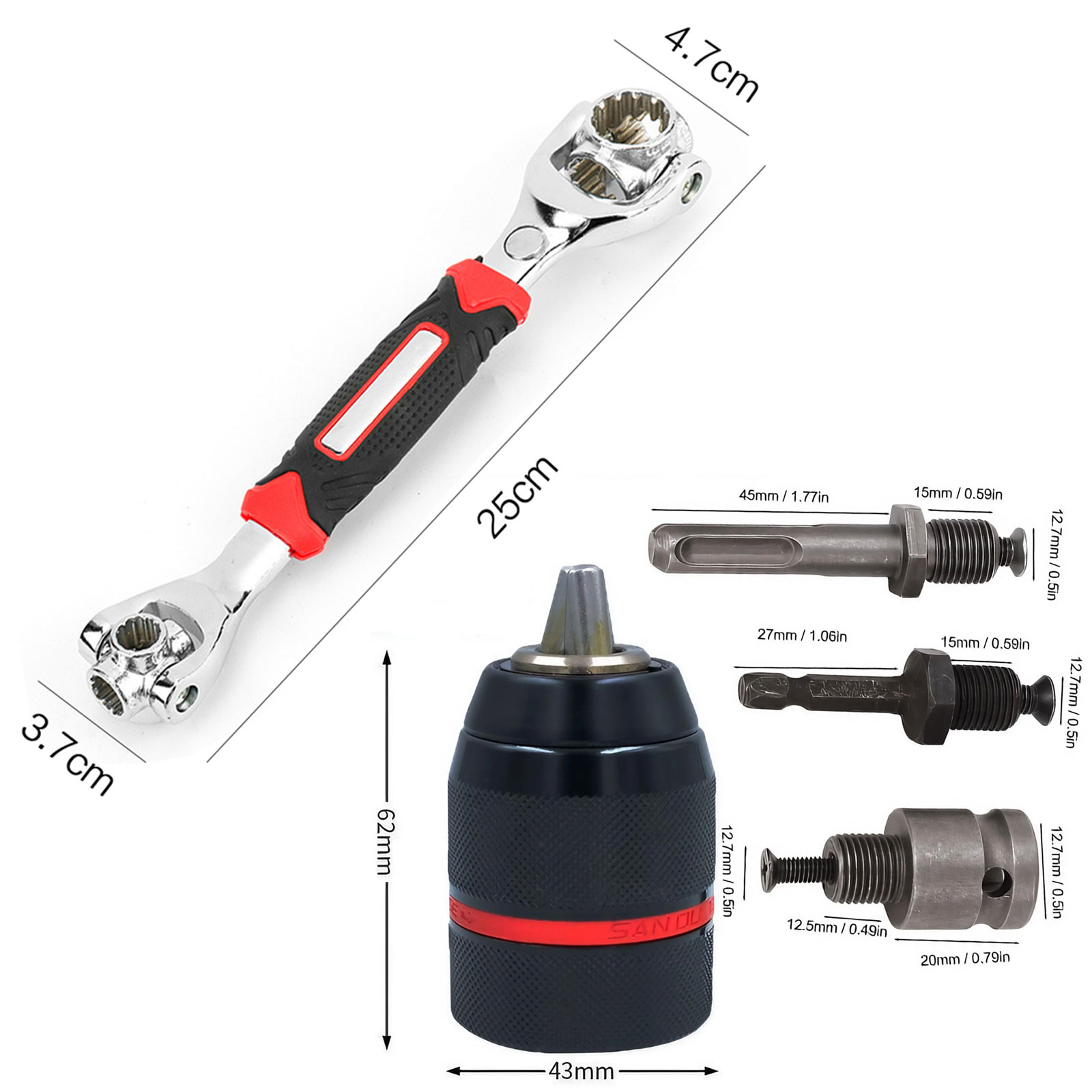 52 in 1 Multi Functional Socke - Auto Repair Shop Design recensie en prijs