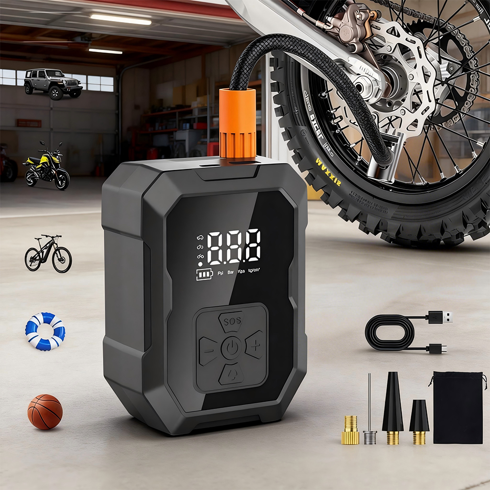 YIJU Mini Air Pump Tire Inflat - Air Compressor recensie en prijs